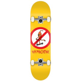 Toy Machine Skateboard Complete No Scooter Yellow 8.0" x 31.63" Assembled