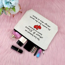 Auntie Gift from Niece Cosmetic Bag Auntie Niece Gifts Gift Mother's Day Gift for Aunt Auntie Makeup Bag Long Distance Gift Graduation Gift for Niece Auntie Birthday Gifts Christmas Cosmetic Pouch