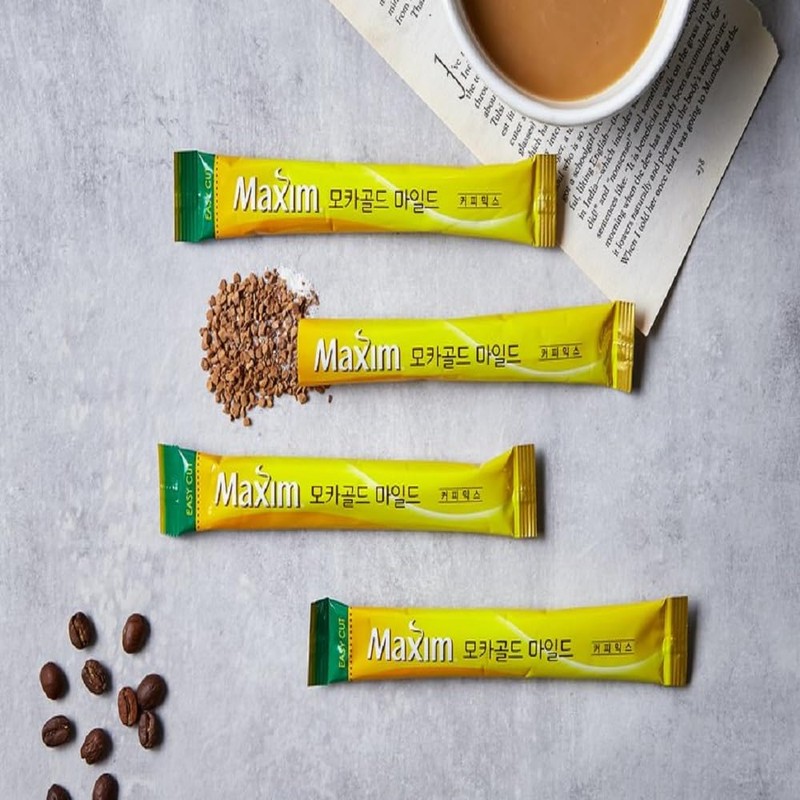 Maxim Mocha Gold Mild Coffee Mix 12g X 50pc (1.6