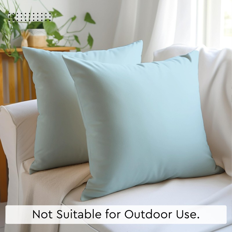Encasa Homes Cushion Covers, 2 Pieces, 3 Sizes