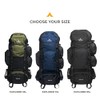 Teton 65L Explorer Internal Frame Backpack for Hiking, Camping, Backpacking,