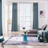 Heavy Duty Double Curtain Rods with Cylindrical Cap Finials -
