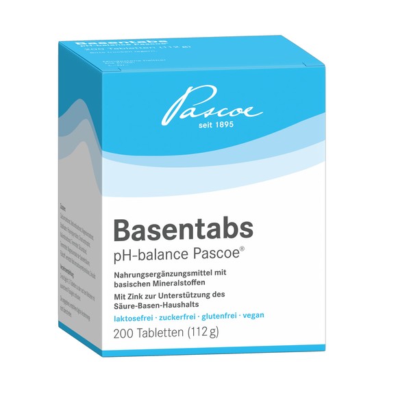 Pascoe Basentabs pH-Balance Tabletten, 200 pcs. Tablets