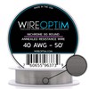 WIREOPTIM - 40 AWG - Nichrome 90 Resistance Wire -
