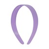 Motique Accessories Light Purple 1 Inch Plastic Hard Headband with