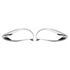 KUAFU Pair Headlight Bezel Compatible with 2001-2017 Freightliner Columbia Replacement