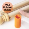 Anley 35" Wooden Banner Pole - Horizontal Flag Hanger for