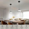 FIMEI LED Saturn Pendant Lights, 3000-6000K Dimmable Adjustable Hanging Chandelier