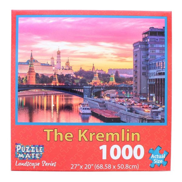 Puzzle Mate - The Kremlin - 1000 Piece Jigsaw Puzzle