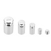 Calibration Weight Set, 5-Piece Calibration Gram Set, Measuring Weights, Set
