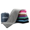 gipfelsport Microfibre Fleece Blanket with Sleeping Bag Function, Size 185