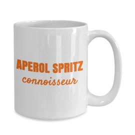 Aperol spritz connoisseur italian cocktail lovers mug