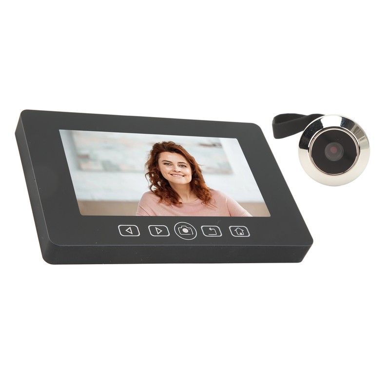 Peephole Camera 4.3in Color Screen 160 Degree Wide Angle Detection