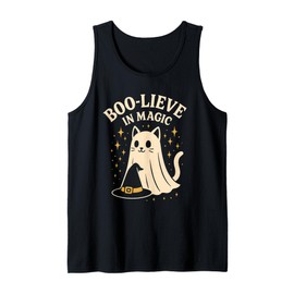Boo-Lieve in Magic Cat Tank Top