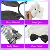 YINGLUBEN 6PCS Bunny Costume Set, Bunny Accessories, Bunny Ear Headband