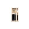 Laguiole Style de Vie Premium Line Forks, 6 Pieces, Black