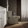 KOHLER K-4774-47 Brevia Elongated Toilet Seat with Quick-Release Hinges And