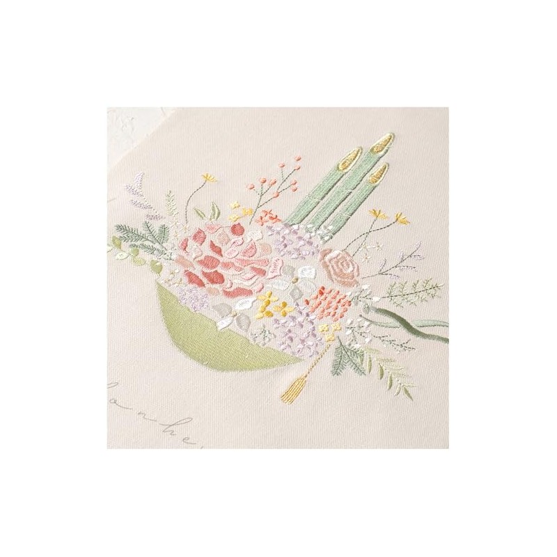 Kei NY430-B Embroidered Tapestry M Monomatsu