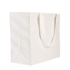 Augbunny Durable 100% Cotton 12oz Canvas Heavy Duty Extra Large Grocery Bag Beach Tote Shopping Bag Multi Purpose Daily Use Tote