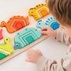 Building Blocks Geometry Puzzle Educational for Shape Color Recognition