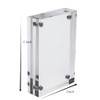homingyo Clear Acrylic Double Sided Photo Frame with Magnetic Desktop