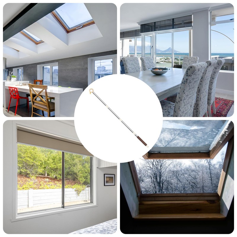 Window Handle Extension with Stick Hooks for Roof Windows, Roof