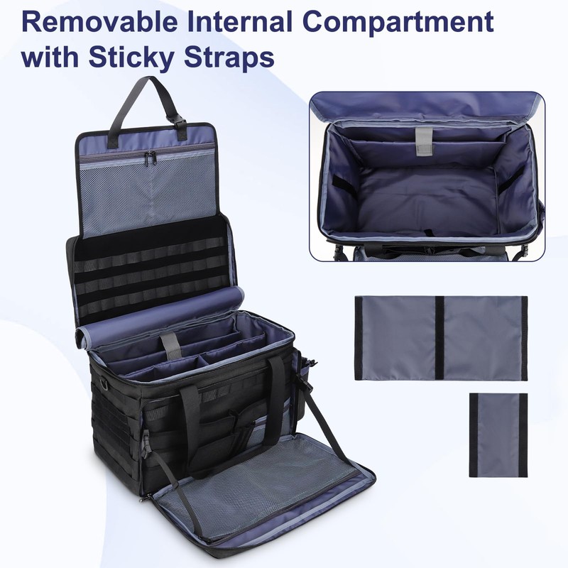 Patrol Bag Law Enforcement Police Gear Bag, Car Front Seat
