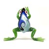 Sansukjai Frog Miniature Figurines Animals Hand Blown Color Glass Art