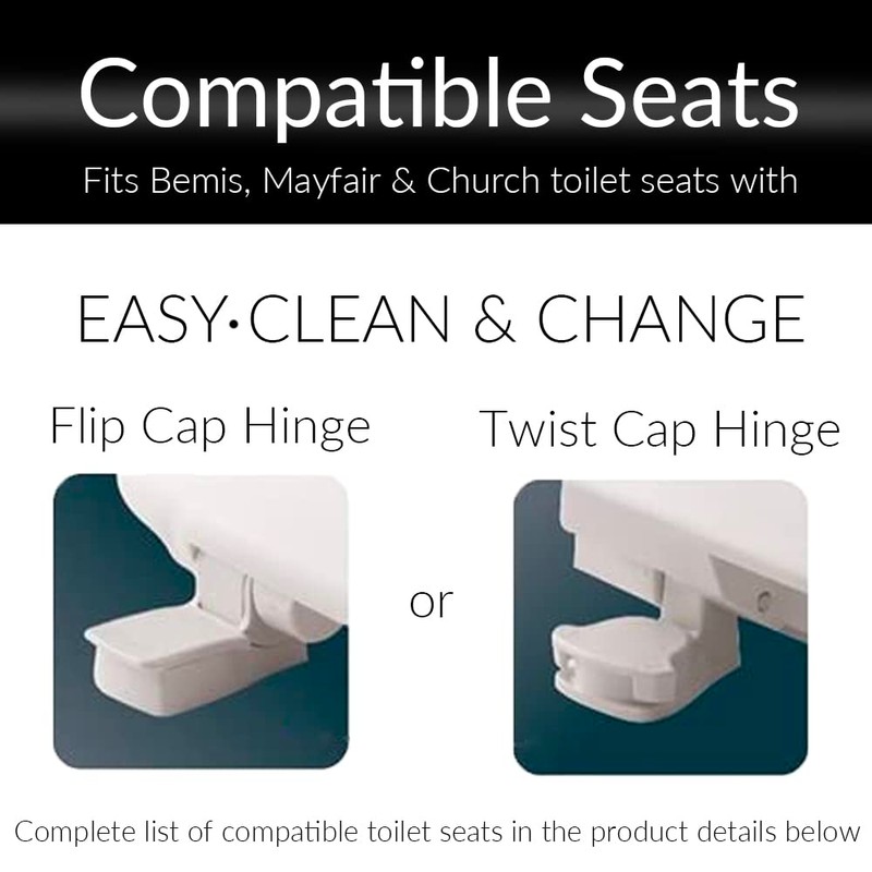 Mayfair Stay·Tite Toilet Seat Fastening Hardware Upgrade Kit