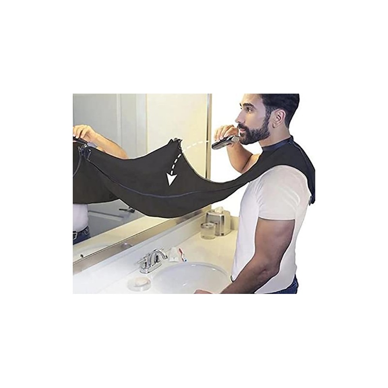 Delantal para barba para hombre, para afeitar, para barba y
