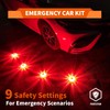 Markstor LED Road Flares 3 Pack Roadside Emergency Car Kit,