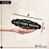 Laundry Room Sign for Door - 9x3 Dibond Laundry Decor
