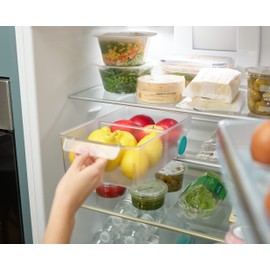 Joseph Joseph (ジョセフジョセフ) 冷蔵庫収納 冷蔵庫整理 オーガナイザー フリッジストア ストレージ キャディ ラージ 半透明【正規品】 851663