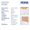SUSA Women's Everyday Bra, White (003), 34B