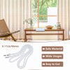 Primst Curtain Weighted Tape Fabric Drapery Weighted Alloy Rope for