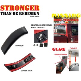 ADVANCE IGNITION Upgraded Roof Molding Compatible with Ford F-250 F-350 F-450 F-550 Super Duty (Regular Cab & Crew Cab) 99-07 Left Driver LH and Right Passenge RH 2PCS