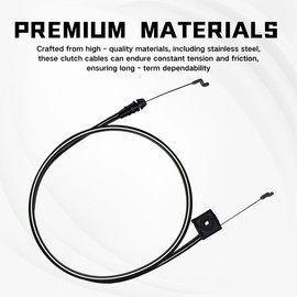 FYRIXY Lawn Mower Brake Cable, Compatible with Honda 21" Walk-Behind Mowers HRR216K9/K10/K11 and HRX217K1/K3/K5/K6, Replacement for 54530-VL0-S01