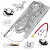 UPGRADE HEATING PLATE WP3387747 W11344457 Dryer Heating Element Kit For