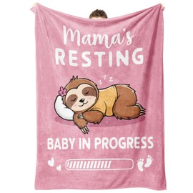 BeneCharm Pregnant Mom Gifts, New Mom Gifts Blankets, Cute Pregnancy Gift for Expecting Moms, Mama to be Gift for First Time Moms, Congrats on Pregnancy Presents for Wife Friend Sister, 60'' X 50''