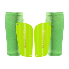 ANCEER Children's Youth Football Shin Pads, Shin Pads and Shin Pads Sleeves for 3-15 Years Old Boys and Girls for Football Games