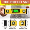 Shefio Digital Level - 10 Inch Torpedo Level And Protractor,