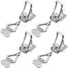 NNNJunhua Thickened Stainless Steel Toggle Latch Clamp Horizontal or 90
