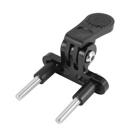 Bruafsir Bicycle Headlight Mount Adaptor for Stem Mount Cycling Front Light LED Lamp Holder Bracket Camera Type Connector