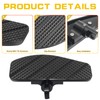 VPZMT Mini Rider's Foot Pedal/Footpegs/Floorboard Control for Harley Softail Standard,