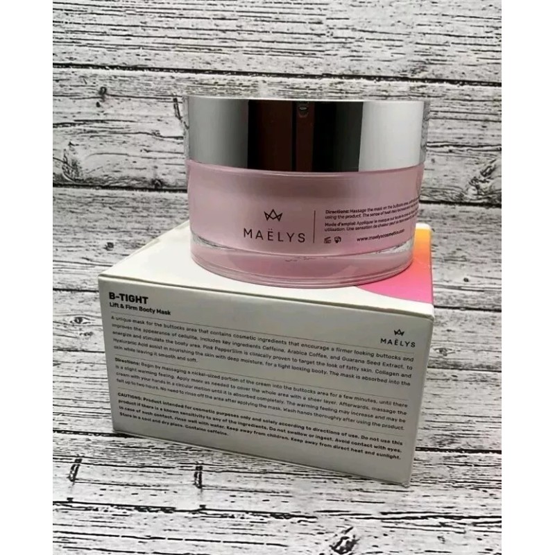 Maelys B-TIGHT Lift & Firm Booty Mask, New In Box