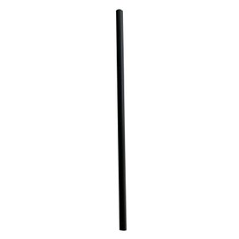 Boardwalk BWKJSTUW775BK 7.75 in. Polypropylene Jumbo Straws - Black (12500/Carton)