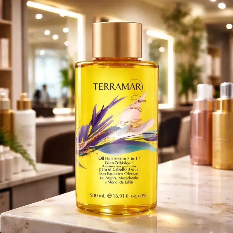 Aceite Tratamiento Para El Cabello 3 En 1 Terramar /