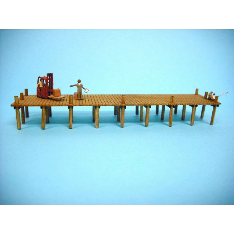 Train Time Laser N Scale Laser Cut Wharf Dock Kit