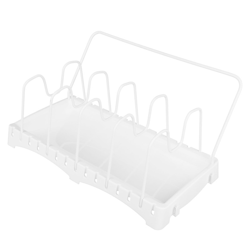Multifunction Standing Cutting Board Storage Rack Pan Pot Lid Stand