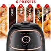 Brentwood Appliances AF-202BKC 2 Quart Small Air Fryer Copper with
